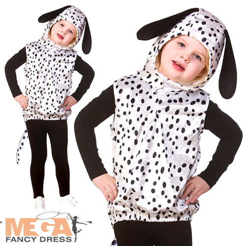 Kids Dalmation Spotted Dog Tabard