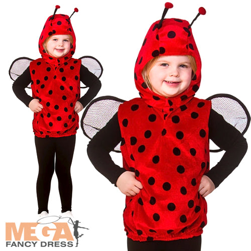 Kids Ladybug Garden Insect Tabard