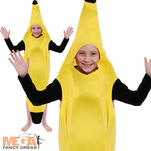 Kids Banana Hawaiian Fun Food Childrens Costume