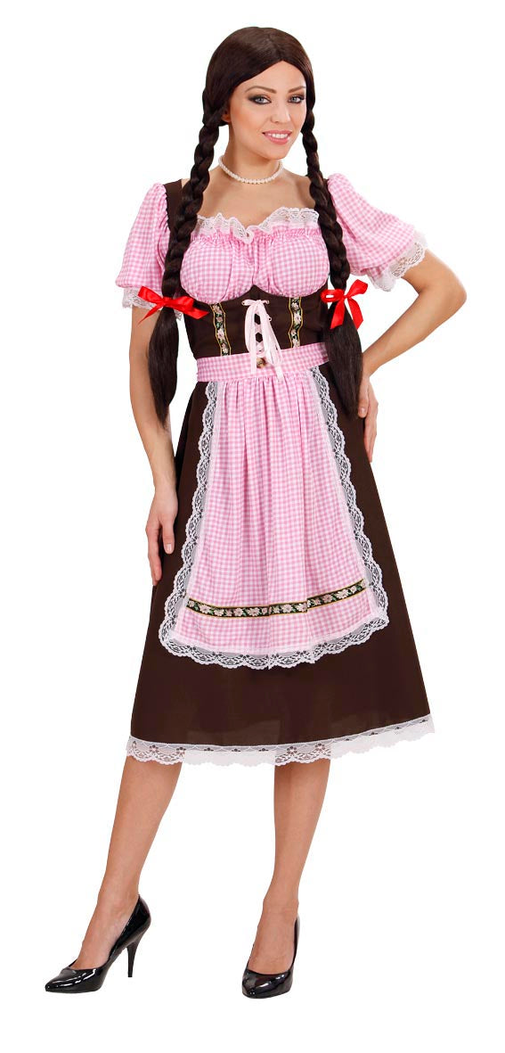 Ladies Deluxe Bavarian Costume Oktoberfest Outfit