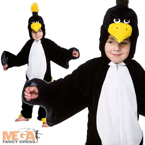 Kids Blackbird Bird Costume