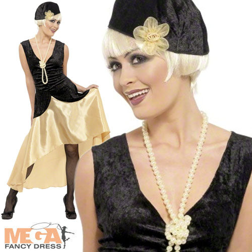 Ladies 1920s Gatsby Girl Charleston Flapper Jazz Costume