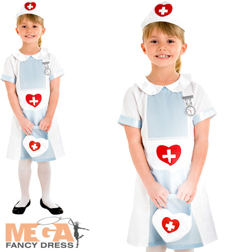 Girls Nurse Uniform Costume