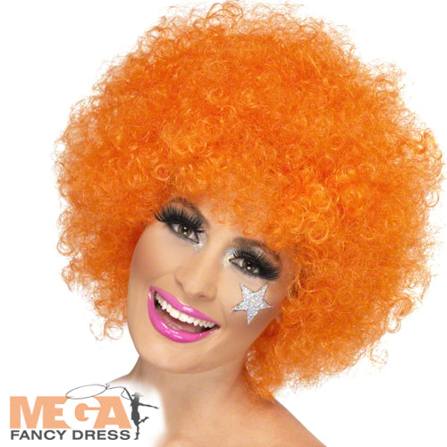 Orange Clown Wig