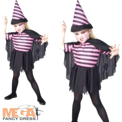 Cute Witch Costume for Girls Halloween Outfit