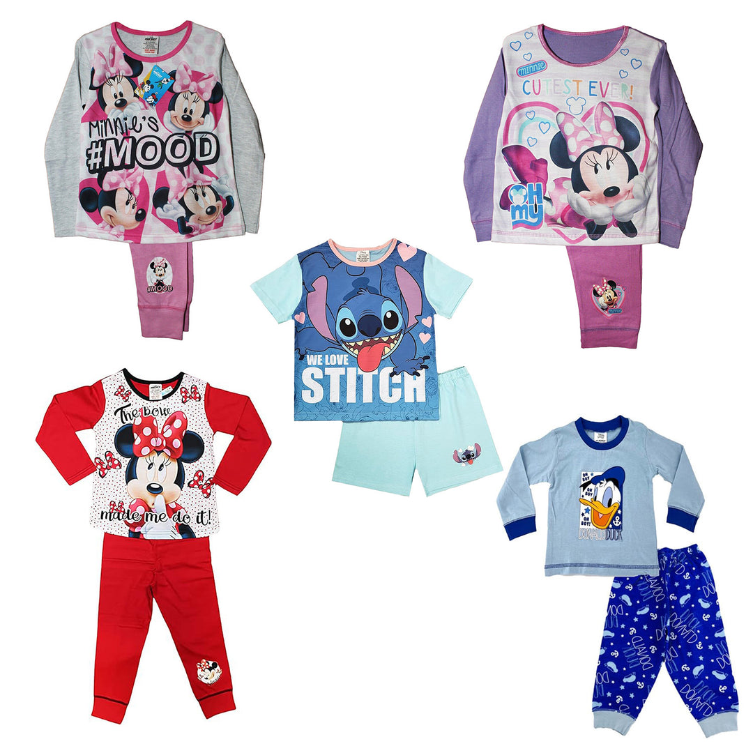 Official Disney Girls Character Pyjamas