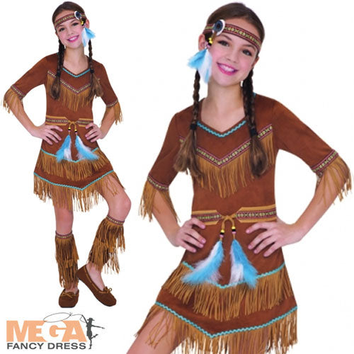 Girls Dream Catcher Cutie Native American Costume