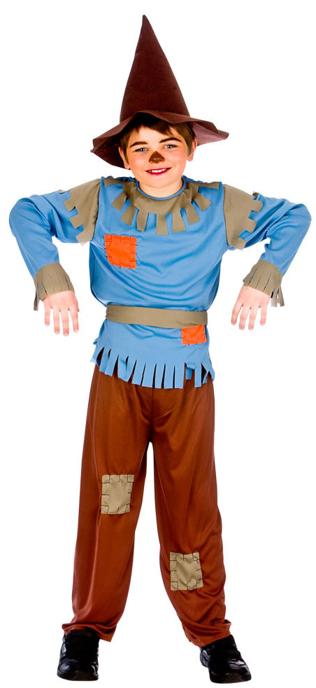 Kids Scarecrow Boy Farm Costume