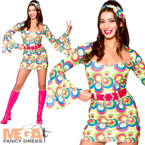 Retro Go Go Girl 60s Ladies Dance Costume