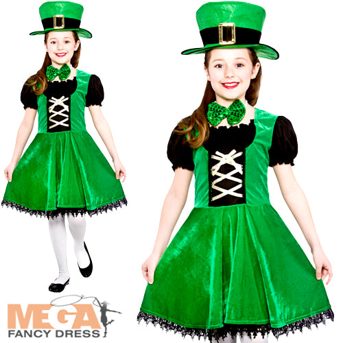 Deluxe Leprechaun St. Patrick's Girls Costume