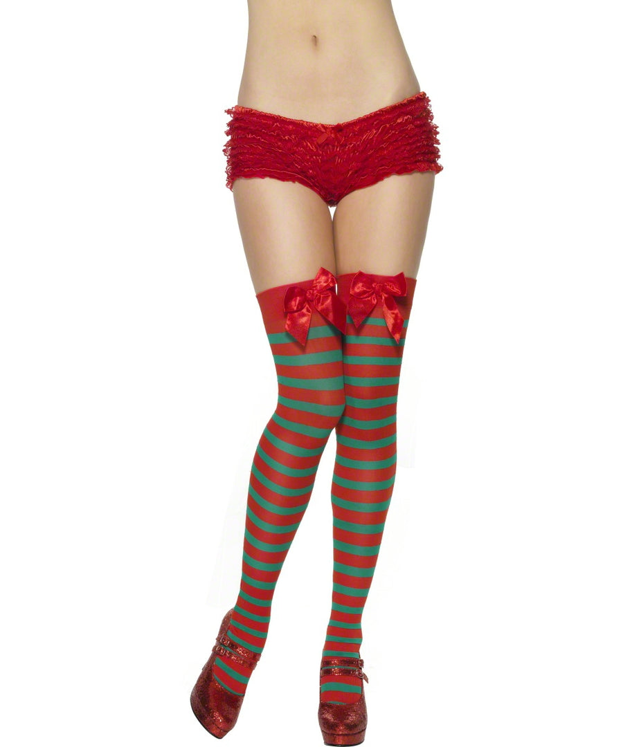 Green and Red Stockings