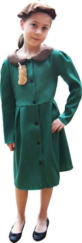 Children's Wartime Girl Historical Film Book Week Costume