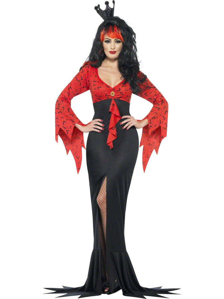 Women's Evil Queen Halloween Fancy Dress Costume