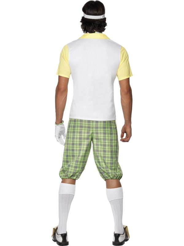 Mens Golfing Golfer Pub Golf Uniform Costume