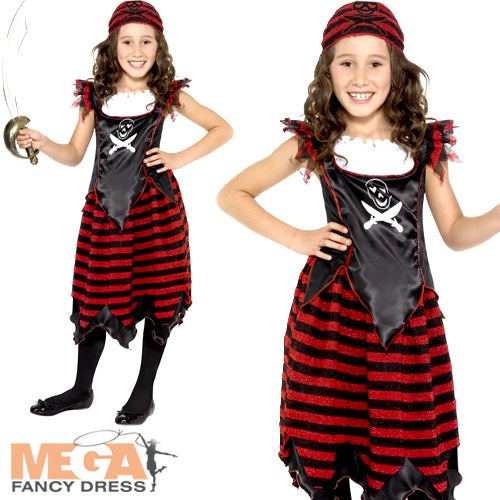Gothic Pirate Girl Costume