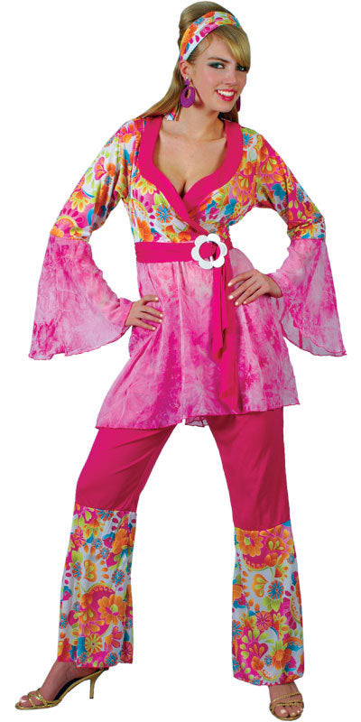 Adult Groovy Hippie Chick