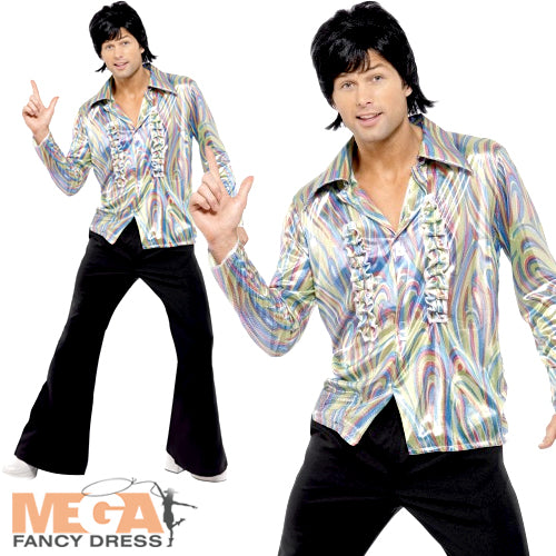 Men's 70s Retro Funky Fancy Dress Costume