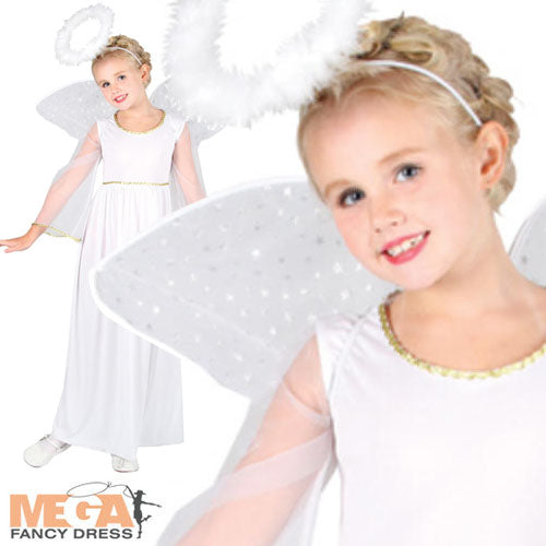 Kids Nativity Angel Religious Costume