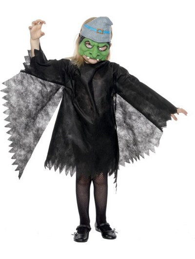 Kids Witch Costume Spooky Halloween Attire