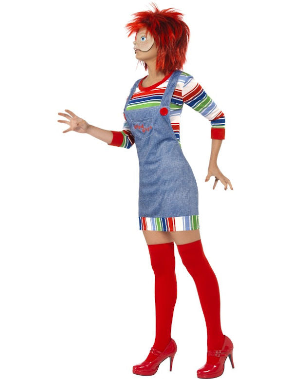 Horror Chucky Halloween Fancy Dress Costume