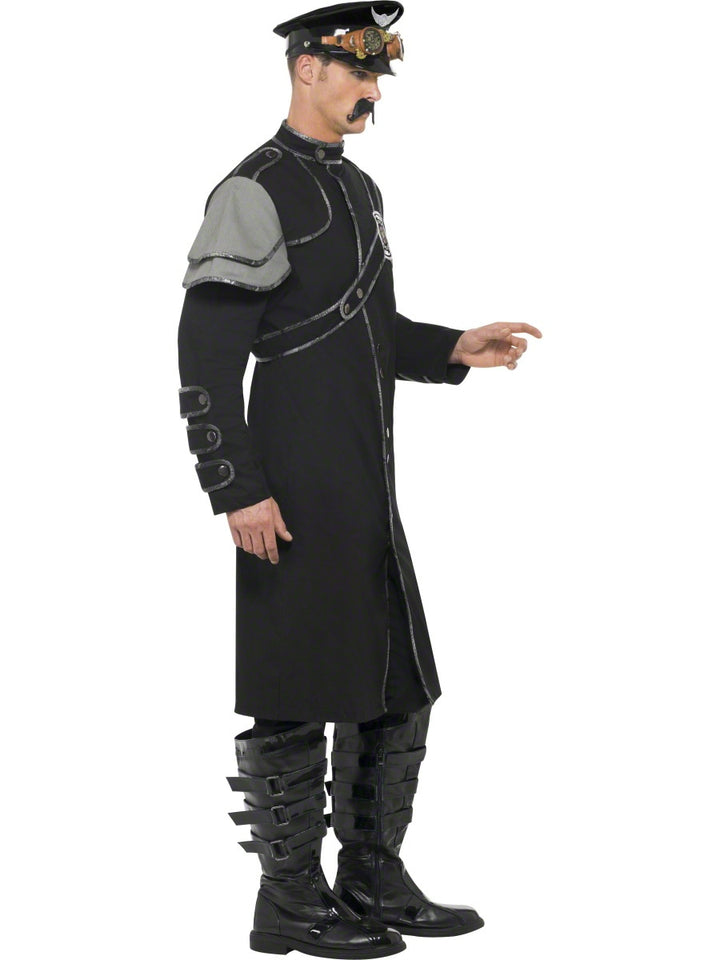 Steam Punk Military Man Fancy Dress Costume