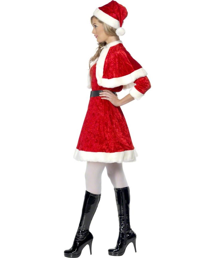Ladies Miss Santa Mrs Claus Christmas Festive Costume
