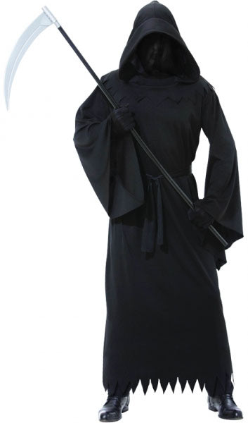 Mens Phantom of Darkness Grim Reaper Halloween Costume