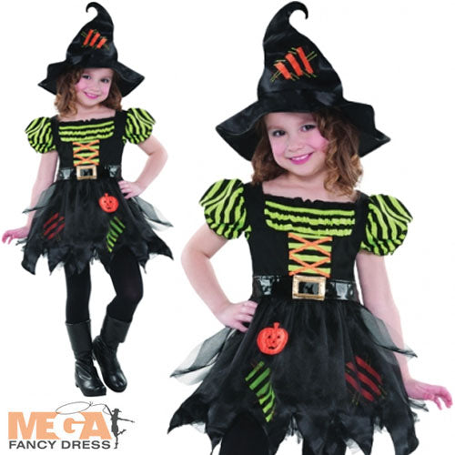 Pumpkin Patch Witch Halloween Costume