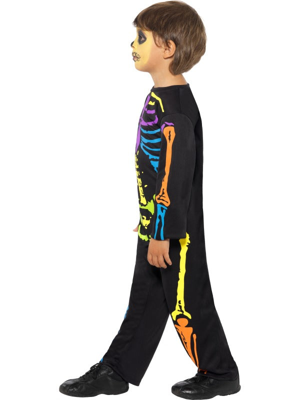 Neon Skeleton Fancy Dress Horror Fancy Dress