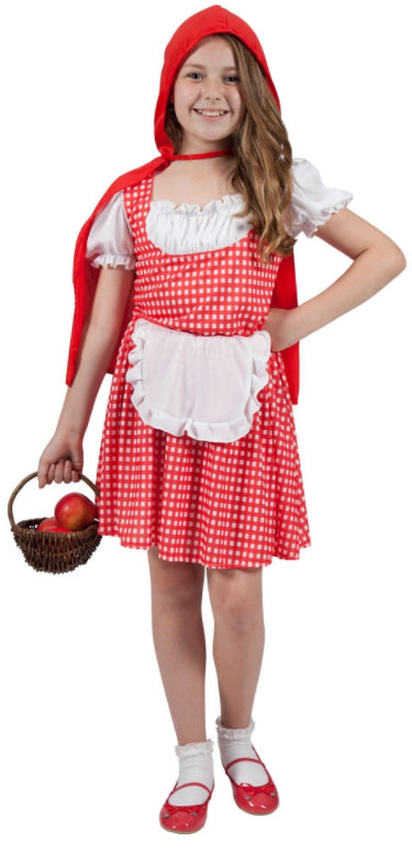 Storybook Red Riding Hood Fairytale Girls Costume