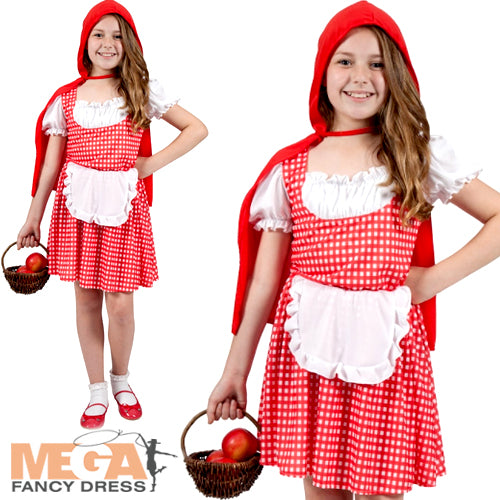 Storybook Red Riding Hood Fairytale Girls Costume