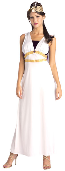 Roman Maiden Costume Historical Goddess Outfit