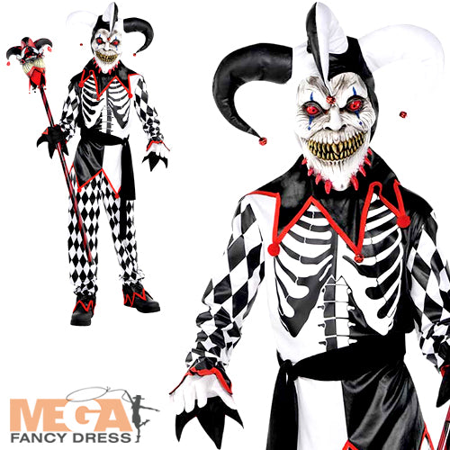 Sinister Jester Dark Circus Costume
