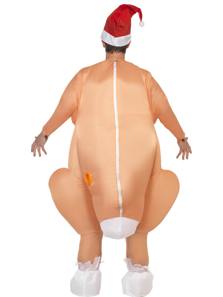 Inflatable Christmas Roast Adults Turkey Festive Costume