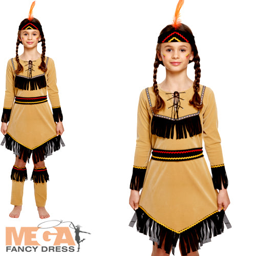 American Indian Girls Native Heritage Fancy Dress