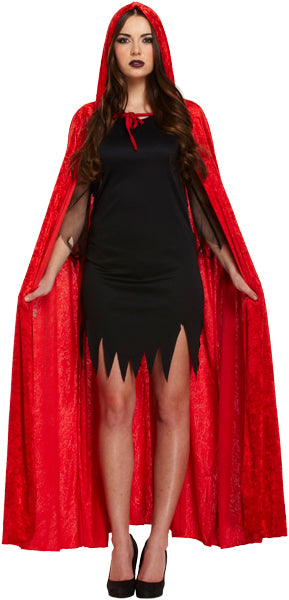 Red Devil Cape Adults Costume