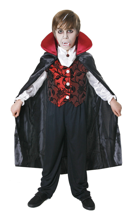 Deluxe Vampire Kids Bloodthirsty Night Creature Costume