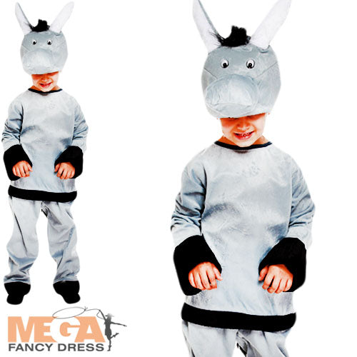 Donkey Child's Playful Farm Animal Costume
