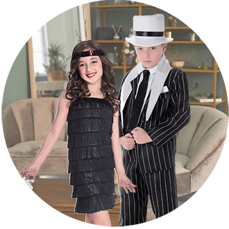 Shop Kids 1920s and Gangster Costumes Mega Fancy Dress Mega
