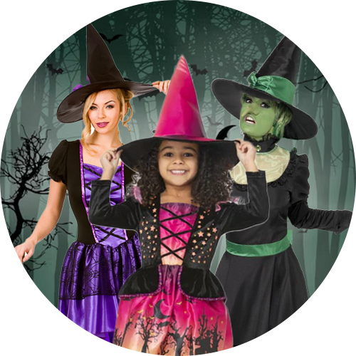 Witch & Wizard Costumes