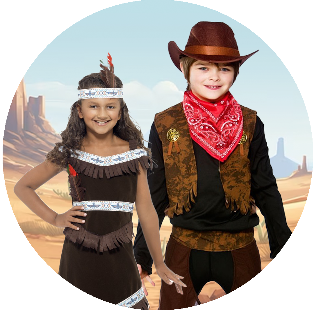 Kids Cowboy & Indians Costumes