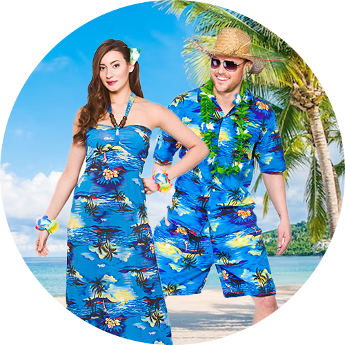 Hawaiian Couples Costume Ideas