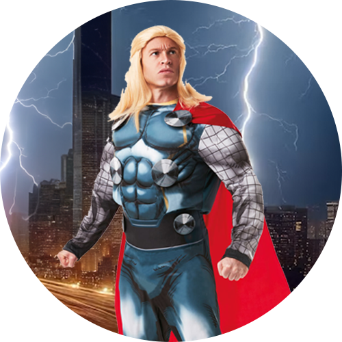 Licensed Thor Fancy Dress Costumes