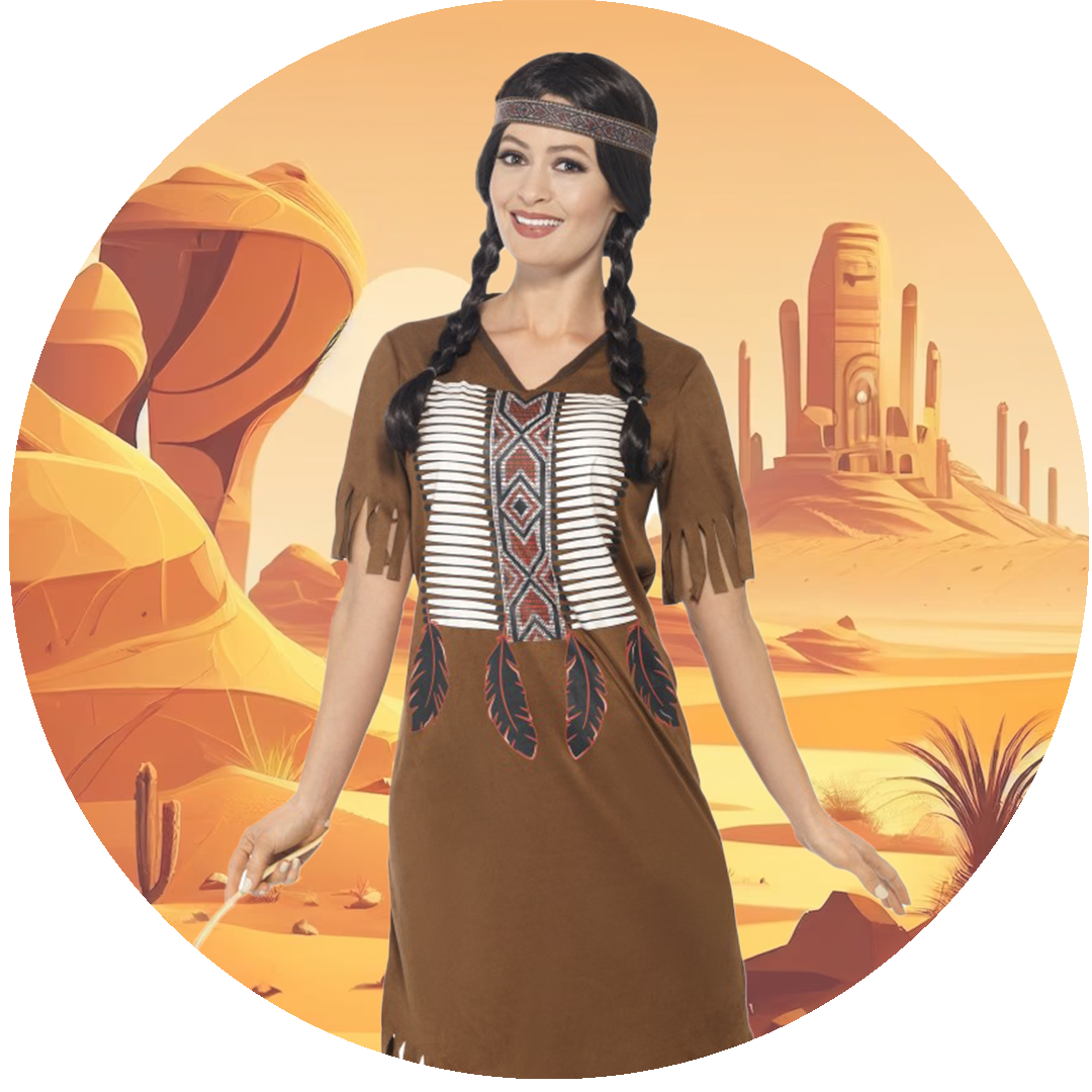 Women's Cowgirls & Indians Costumes