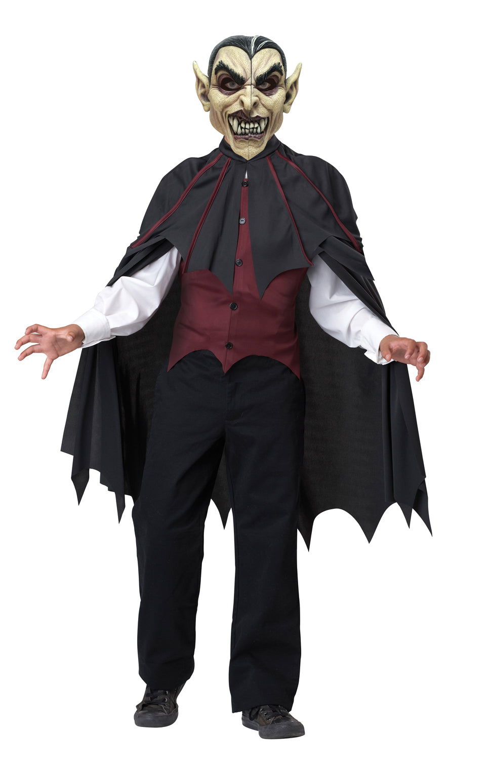 Boys Vampire with Mask Halloween Dracula Costume