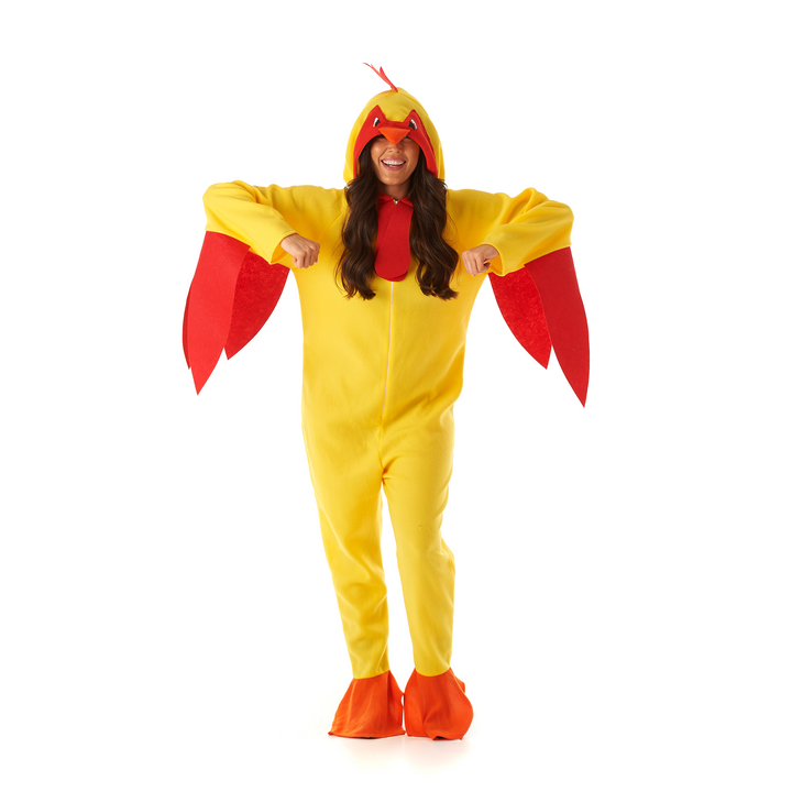 Adults Chicken Funny Halloween Unisex Costume for Men and Women
