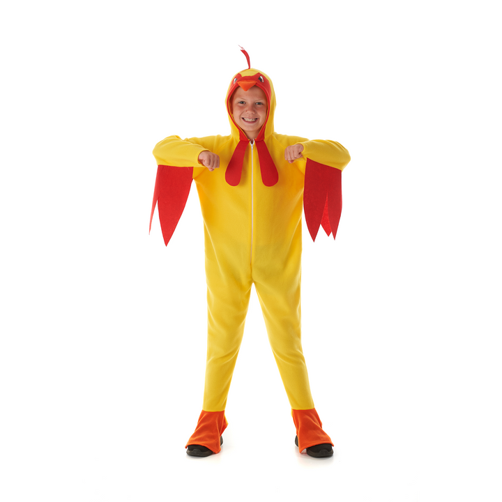 Kids Chicken Boys Girls Animal Fancy Dress Costume