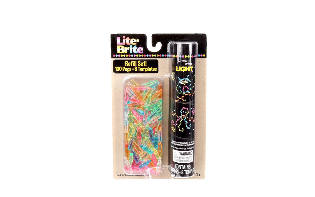 Lite Brite Peg & Template Refill Pack