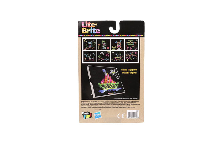 Lite Brite Peg & Template Refill Pack