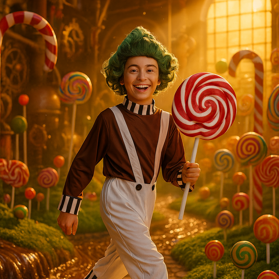 Kids Factory Worker Unisex Book Character Costume